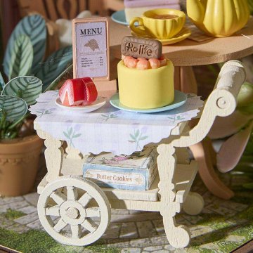 Bausatz 3D, Haus, Fancy Tea Yard