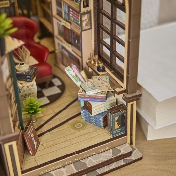 Bausatz 3D, Book Nook, Bookstore