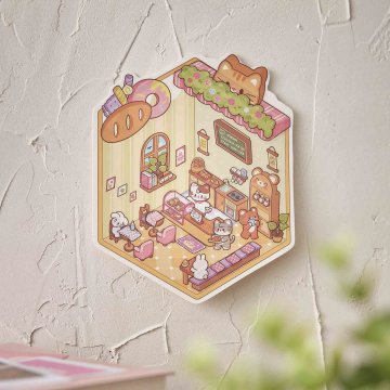 DIY Kawaii-Sticker, Bäckerei
