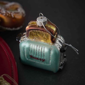 Anhänger Fancy, Edel, Toaster/hellblau, 8.5 x 8.5 cm
