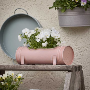 Pflanztopf Dachrinne, orange, 30 cm