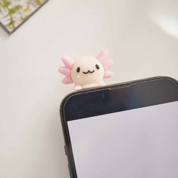 Handysticker-Figur, Axolotl