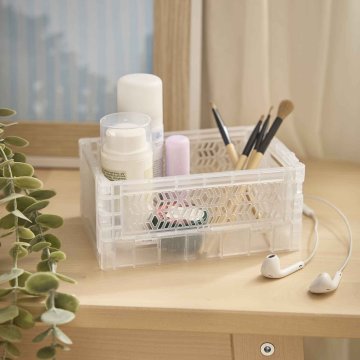 Klappbox Mini, 15 x 9.5 x 6.5 cm, transparent