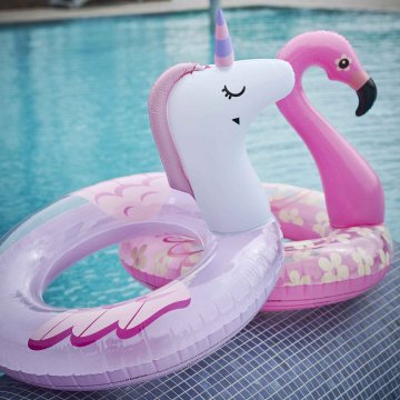 Schwimmring Tier, Einhorn, 95 cm