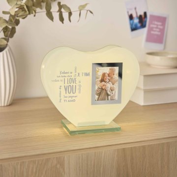 LED-Bilderrahmen Herz, Valentine