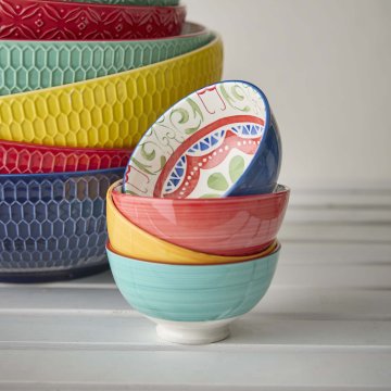 Schale China, Blume Nr. 4, tief, 9 cm