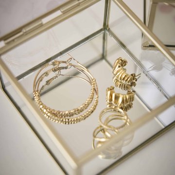2er Set Schmuckbox Design, Kirschen