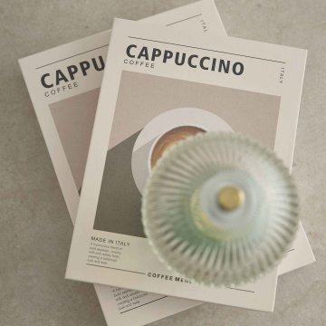 2er Set Buchkarton Kaffee, Cappuccino