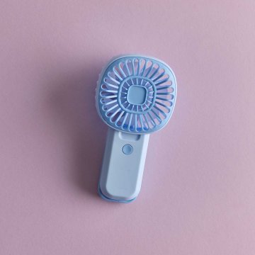 Hand-Ventilator, blau, 7.5 x 15 cm
