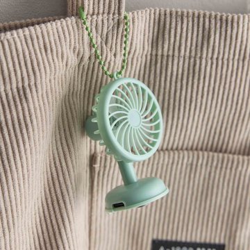 Stand-Ventilator Mini, grün, Höhe 7.5 cm