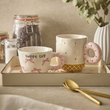 Becher Good morning, Schleife, 270 ml