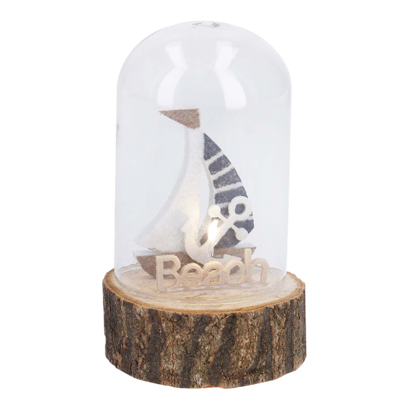 LED-Glocke Maritim, Boot/Beach, 11 cm