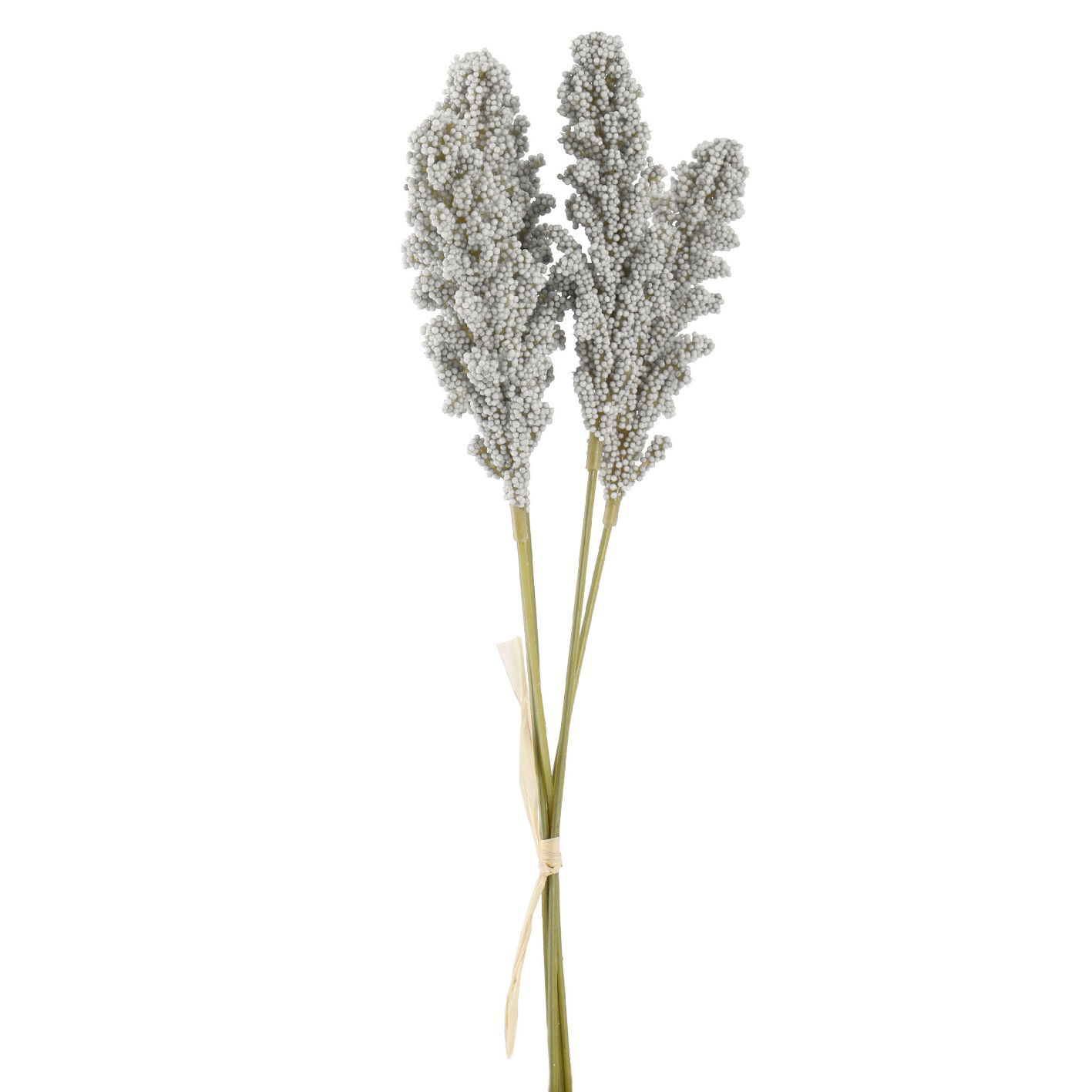 Strauß Rispen, 5 Blüten, hellblau, 30 cm