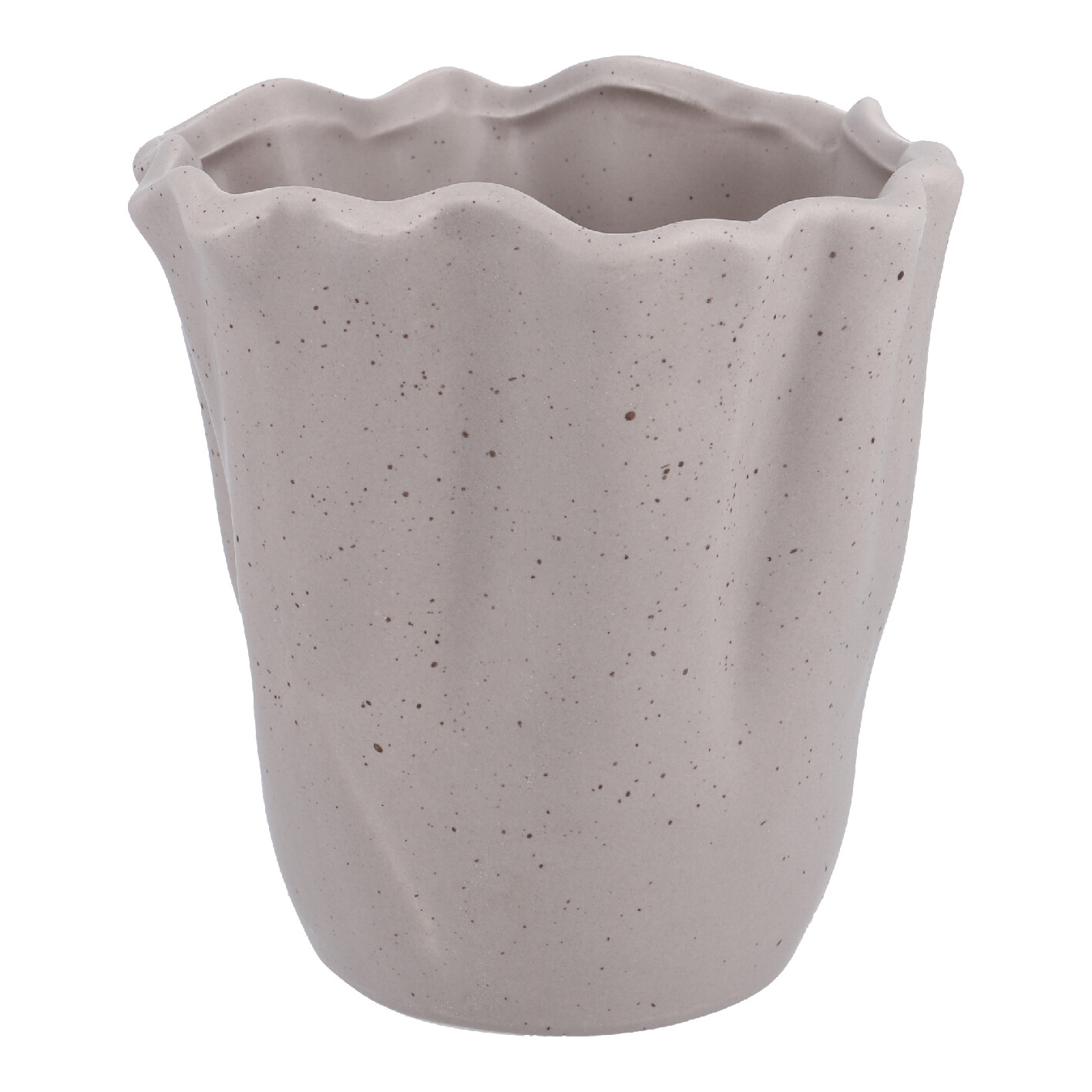 Vase Tulip, grau, 14.5 cm