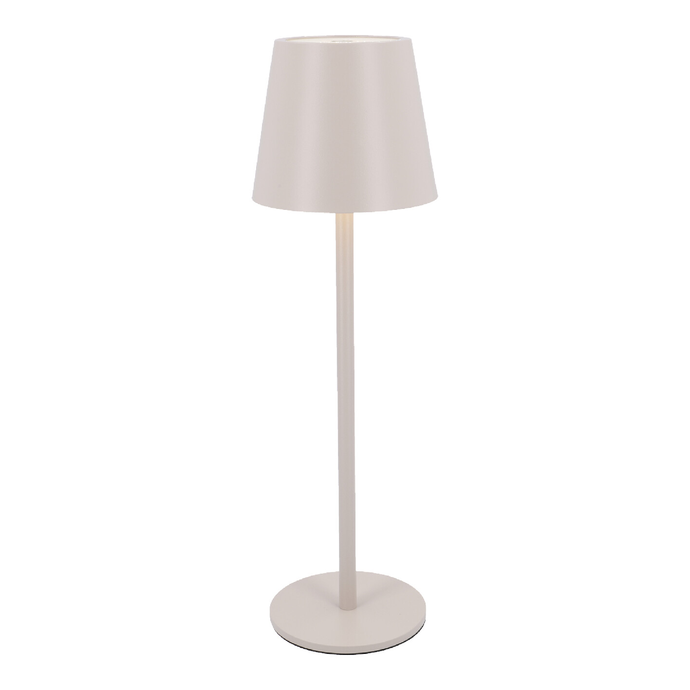 LED-Tischlampe Akku, creme, 37 cm
