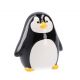 Spardose Pinguin, schwarz, 12 cm