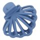 Haarklammer Sommer, Muschel, blau