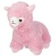 Kuscheltier Alpaka, pink, 18 cm