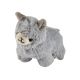Kuscheltier Alpaka, grau, 18 cm