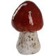 Pilz Rustik, spitz/rot, 7.7 cm