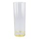 Longdrink-Glas Farbboden, gelb, 300 ml