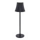 LED-Tischlampe Schirm, schwarz, 28 cm