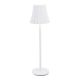 LED-Tischlampe Schirm, weiß, 28 cm