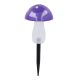 Solar-Stecker Pilz, lila, 20 cm