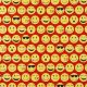 Geschenkpapier Gesicht, rot, 2 m