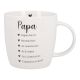Becher Papa/Herz, 500 ml