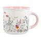 Becher Blumenwiese, rosa, 350 ml