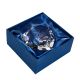 Diamant-Herz mit Spruch, Oma, 8 cm