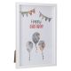 Bilderrahmen Geldgeschenk, Birthday, 20 x 30 cm