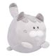 Kuscheltier Katze, dick/hellgrau, 16 cm