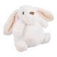 Kuscheltier Hase Schlappohr, weiß, 21 cm