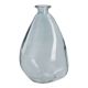 Flaschenvase Organic, blau, 20 cm