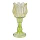 Kerzenständer Tulpe/Teelicht, gelb, 15 cm
