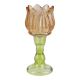 Kerzenständer Tulpe/Teelicht, orange, 15 cm