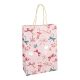 Geschenktüte Schleifen-Motiv, rosa, 22 x 31 cm