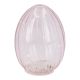 LED-Ei Transparent, rosa, 14 cm