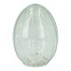 LED-Ei Transparent, grün, 14 cm