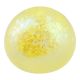 Quetschball Glitter/Maltose, Rund/gold, 6 cm