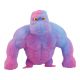Quetschtier Gorilla, pink, 12 cm