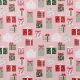Geschenkpapier Weihnachten, Geschenk/rosa, 2 m