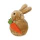 Hase mit Möhre, braun, 8.5 cm