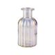 Flaschenvase Pearl, Rillen/rund, 10.5 cm