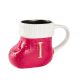 Becher Stiefel mit Buchstabe, I/rot, 400 ml