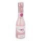 Badesalz in Sektflasche, Glitter/rosa, 130 g