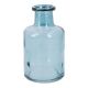 Flaschenvase Mini, blau, 12 cm