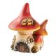 Deko-Haus Herbstwald, Pilz/spitz, 11.5 cm